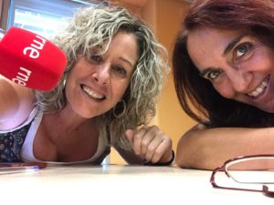 Pilar Sampietro Radio 3 y Eva Erill de Solidarios Sin Fronteras