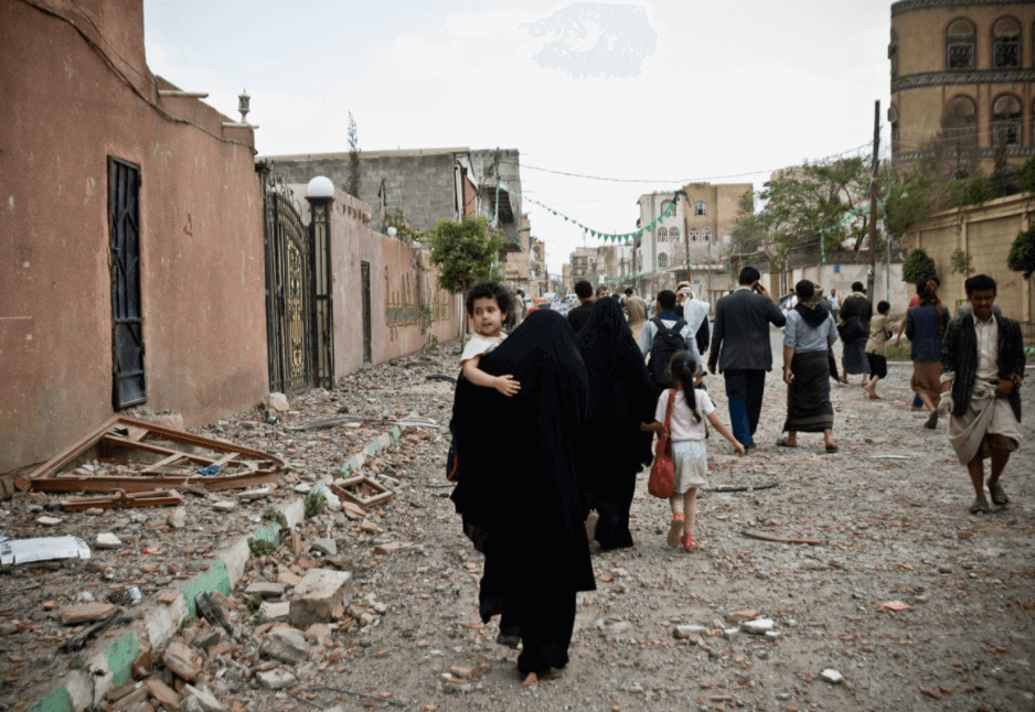 calles en Yemen