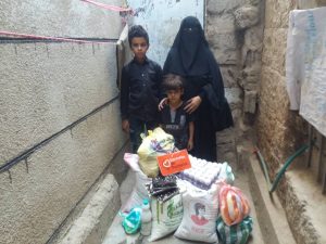 reparto alimentación Yemen, agosto 2020