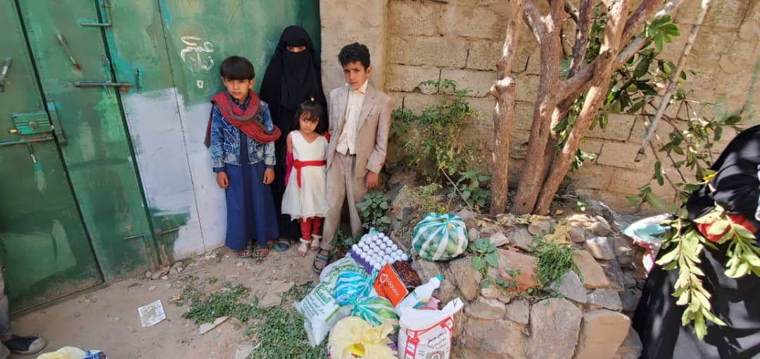 nuevo reparto de alimentos en Yemen
