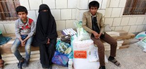 comida para las familias yemenitas