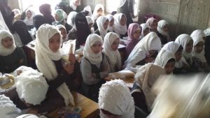 alumnas escuela mixta, Yemen