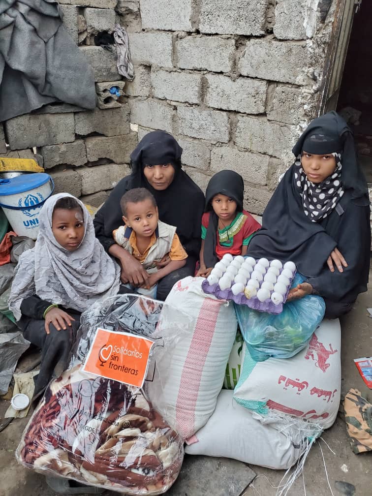 Mantas para Yemen, Solidarios sin fronteras