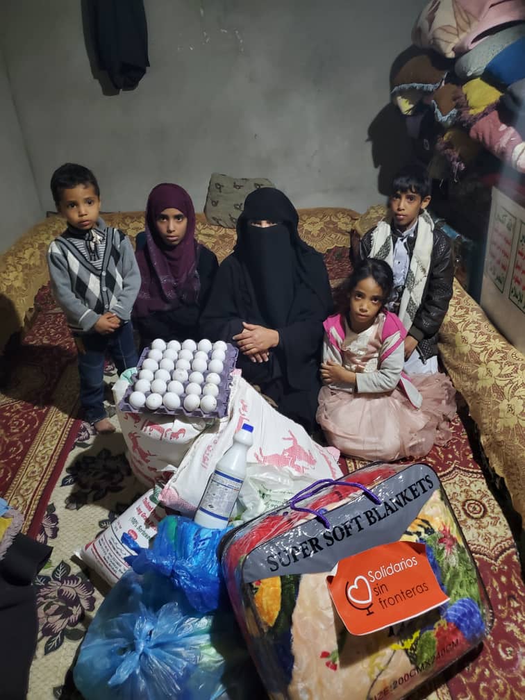 Mantas para Yemen, Solidarios sin fronteras