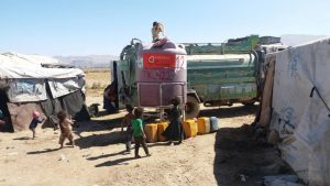 rellenos semanales agua para Yemen
