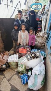 proyecto alimentación familias en Yemen