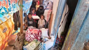 packs de alimentación para las familias, Yemen