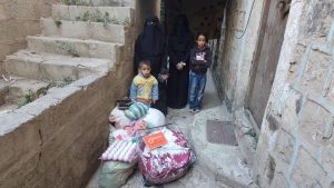 alimentos para las familias en Yemen