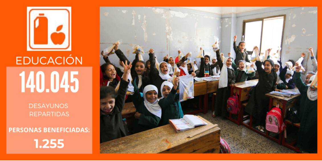 Proyecto Educación en Yemen, Solidarios sin Fronteras