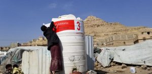 etiquetamos de nuevo nuestros depóstios de agua en Yemen, solidarios sin fronteras