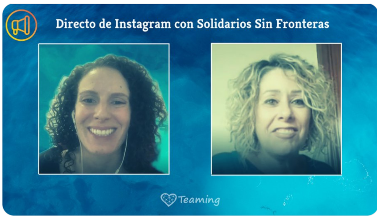 solidarios en Instagram live