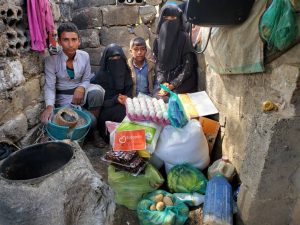 Familias en Yemen