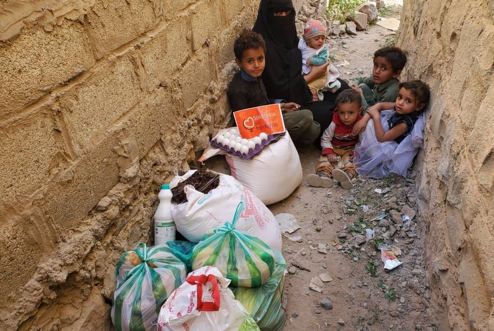 Más de 6 años dando alimentos a familias vulnerables en Yemen