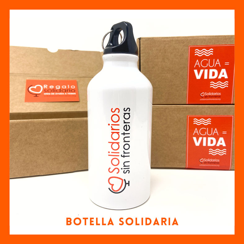 Botella solidaria