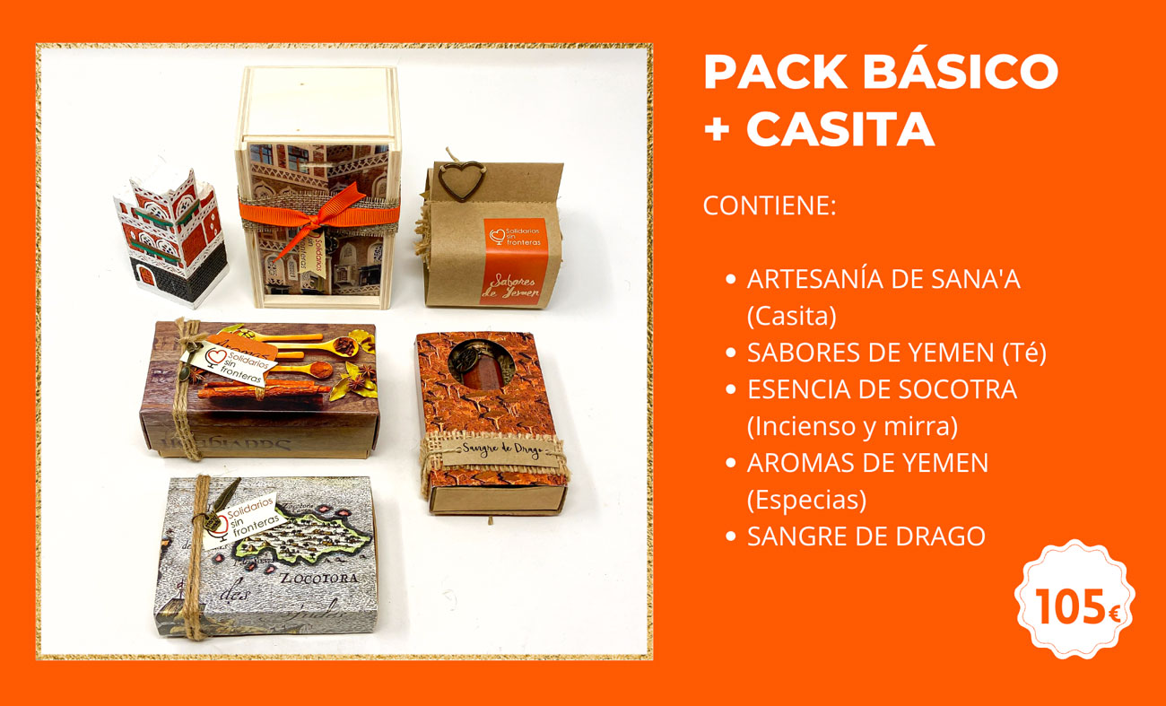 Pack Básico + casita + café