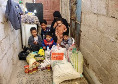 Reparto packs alimentos